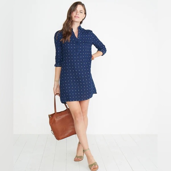 Marine Layer Dresses Marine Layer Juniper Double Cloth Cotton Gauze